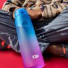 ION8 Butelka Bidon Gradient Blue/Pink Motivator 1000ml