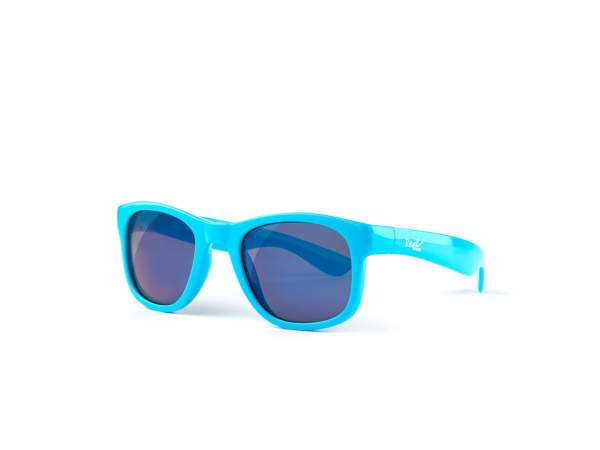 Real Shades Okulary przeciwsłoneczne dla dzieci Surf Neon Blue Gloss 5-8lat
