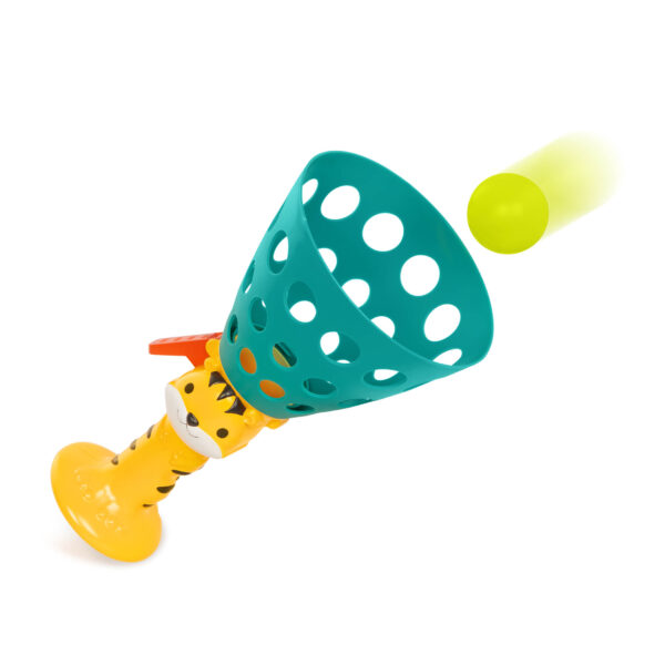 B.Toys GRA ZRĘCZNOŚCIOWA wyrzutnia i łapacz piłek Pop ‘n’ Launch