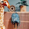 KIDZROOM Plecak dla dzieci Stories Giraffe blue