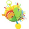Bo Jungle Książeczka sensoryczna Baby Day gryzak