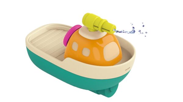 Bo Jungle Łódka Toby tryskająca wodą do kąpieli 18m+