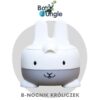 Bo Jungle Nocnik króliczek greywhite
