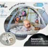 Bo Jungle Mata edukacyjna Savannah z muzyką i światłem