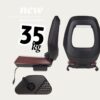 Bobike Fotelik rowowy Junior ONE blackdark brown