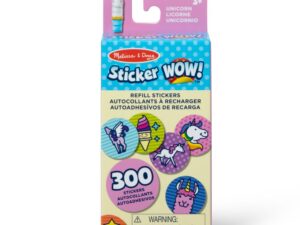 Adam Toys Zestaw 300 naklejek uzupełniających Jednorożec do Sticker WOW!
