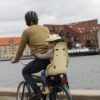 MINIA Fotelik rowerowy na bagażnik CF Moon Yellow 22kg
