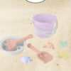 DANTOY Zestaw do piasku 8el. pastel pink