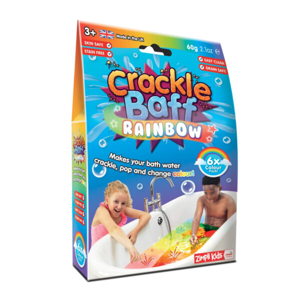 Zimpli Kids Strzelający proszek do kąpieli Crackle Baff Colours 3+ (4)