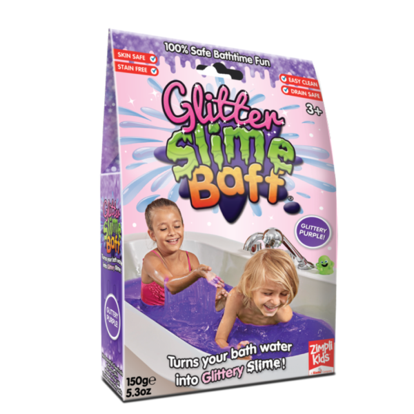 Zimpli Kids Zestaw do robienia glutów Slime Baff Glitter fioletowy 3+