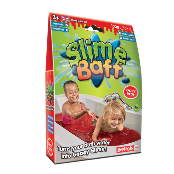 Zimpli Kids Zestaw do robienia glutów Slime Baff czerwony 3+