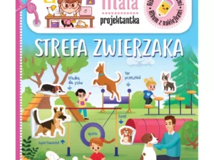 Aksjomat Album z naklejkami Mała projektantka Strefa zwierzaka