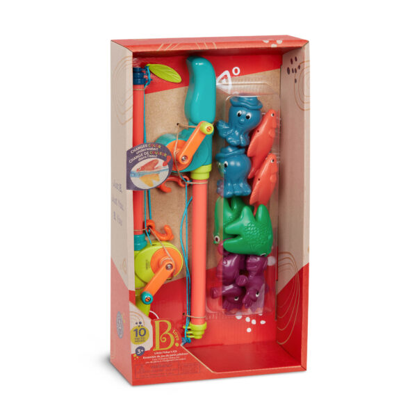 B.Toys Zestaw dla małych wędkarzy Little Fisher’s Kit – ZMIENIAJĄCY KOLORY