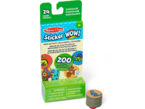 Melissa and Doug Notesik z naklejkami uzupełniającymi Sticker WOW! Dinozaur