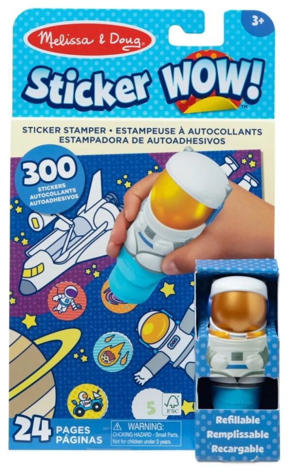 Melissa and Doug Sticker WOW! Stempelki z naklejkami Astronauta