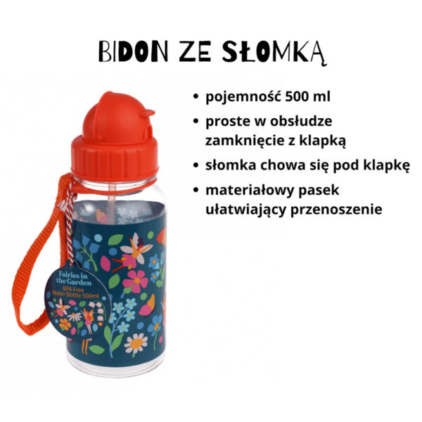 Rex London Zestaw śniadaniowy lunchbox i bidon Wróżki