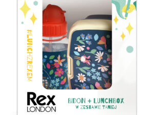 Rex London Zestaw śniadaniowy lunchbox i bidon Wróżki