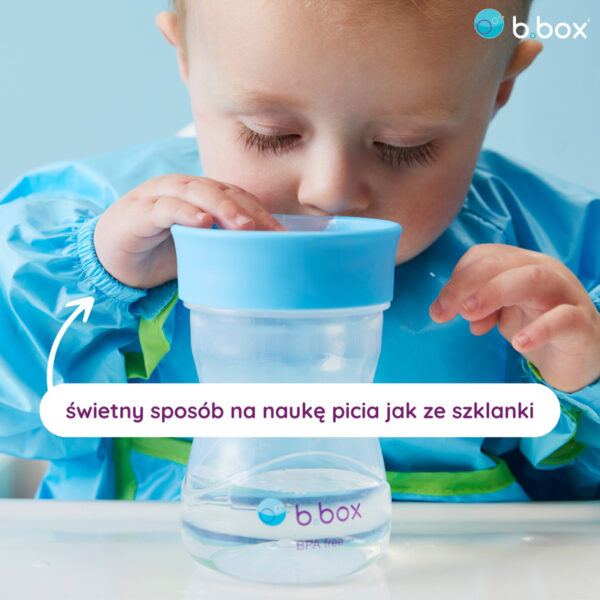 b.box Kubek treningowy 240 ml błękitny 12m+