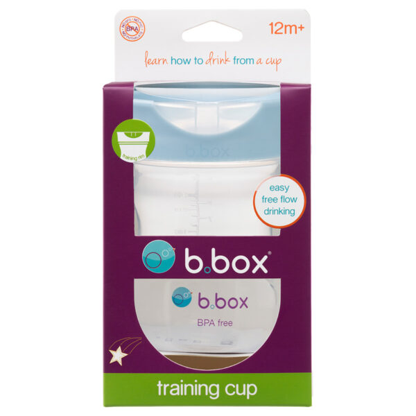 b.box Kubek treningowy 240 ml błękitny 12m+