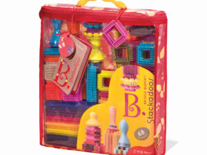 B.Toys Klocki jeżyki w torbie Bristle Block Stackadoos 68el.