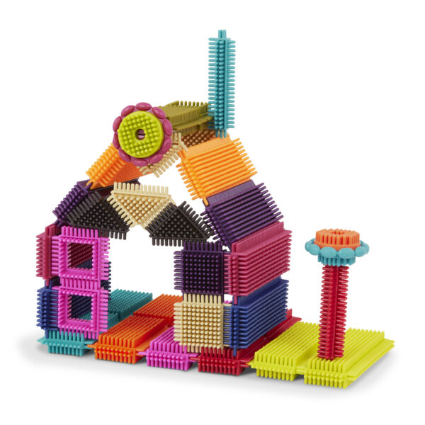 B.Toys Klocki jeżyki w torbie Bristle Block Stackadoos 68el.