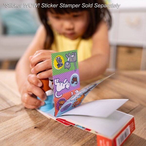 Melissa and Doug Notesik z naklejkami uzupełniającymi Sticker WOW! Zwierzątka 200szt