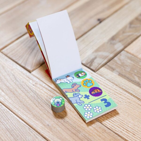 Melissa and Doug Notesik z naklejkami uzupełniającymi Sticker WOW! Zwierzątka 200szt