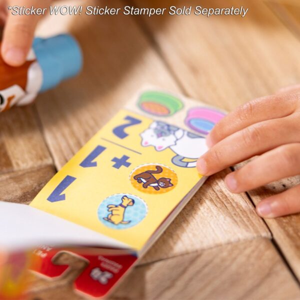 Melissa and Doug Notesik z naklejkami uzupełniającymi Sticker WOW! Zwierzątka 200szt