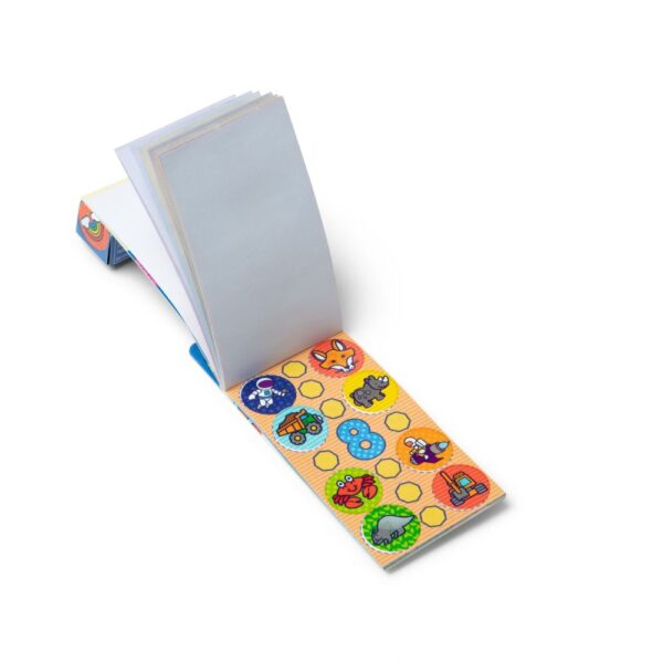 Melissa and Doug Notesik z naklejkami uzupełniającymi Sticker WOW! z niespodziankami