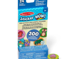 Melissa and Doug Notesik z naklejkami uzupełniającymi Sticker WOW! z niespodziankami