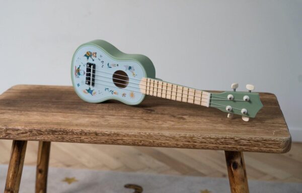 DANTOY Drewniana gitara dla dzieci 3+