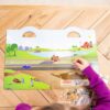 Melissa and Doug Wypukłe naklejki wielokrotne Pojazdy 32szt.