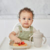 Silikonowy kubek z ustnikiemdla dzieci latte b.box 6m+