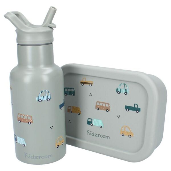 Butelka termiczna bidon 350 ml KIDZROOM Sweet Cars