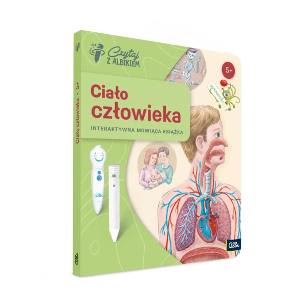 Albi Interaktywny Zestaw Pióro + książka Ciało człowieka 5+