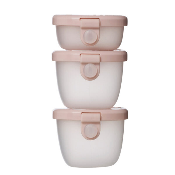 pojemniki na przekąski 3 szt. berry b.box