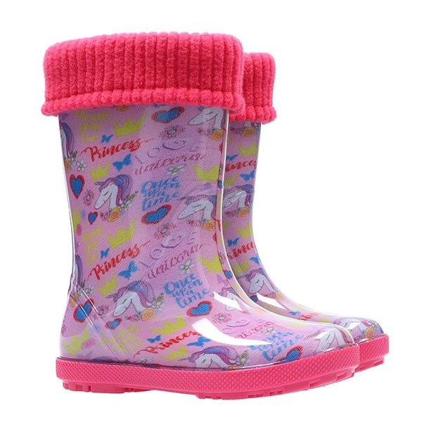 kalosze dziecięce hawai lux print al demar