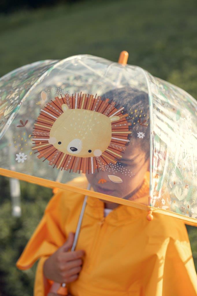 parasol przeciwdeszczowy dziecięcy lew sassi