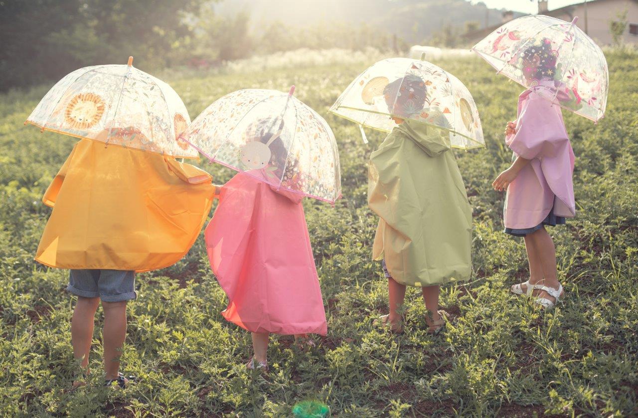 parasol przeciwdeszczowy dziecięcy lew sassi