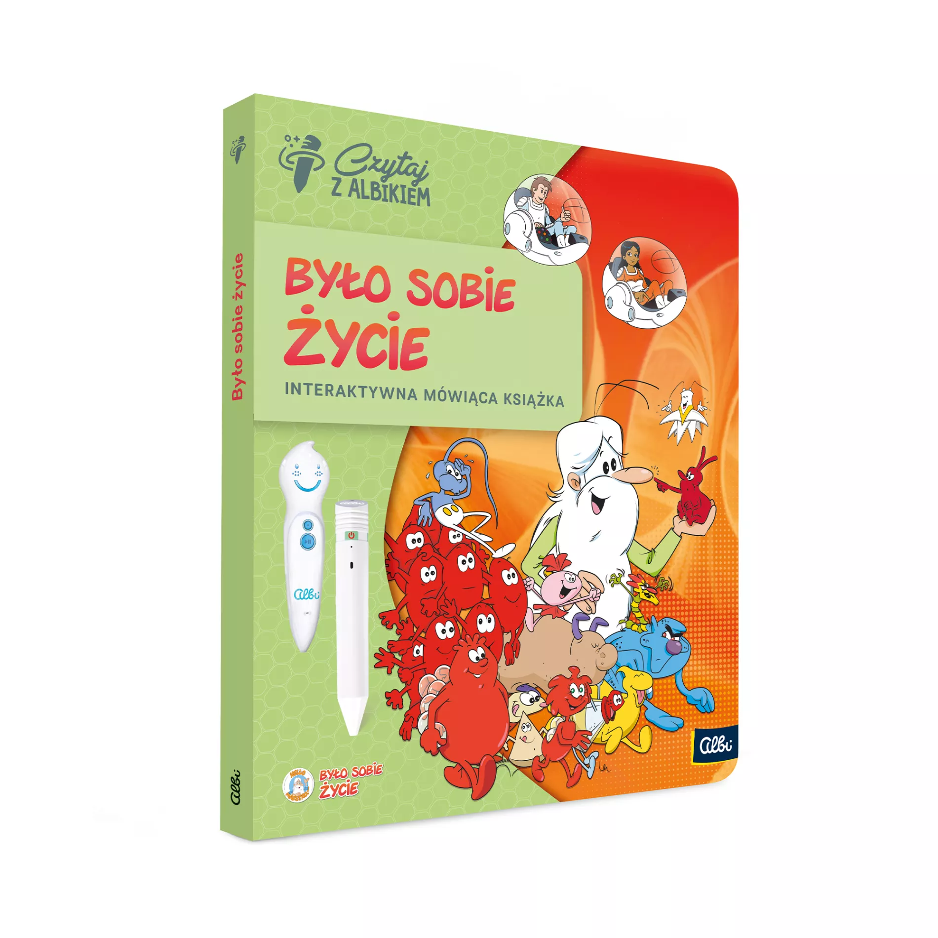 Albi Czytaj z Albikiem Interaktywna Książka Było sobie życie 6+
