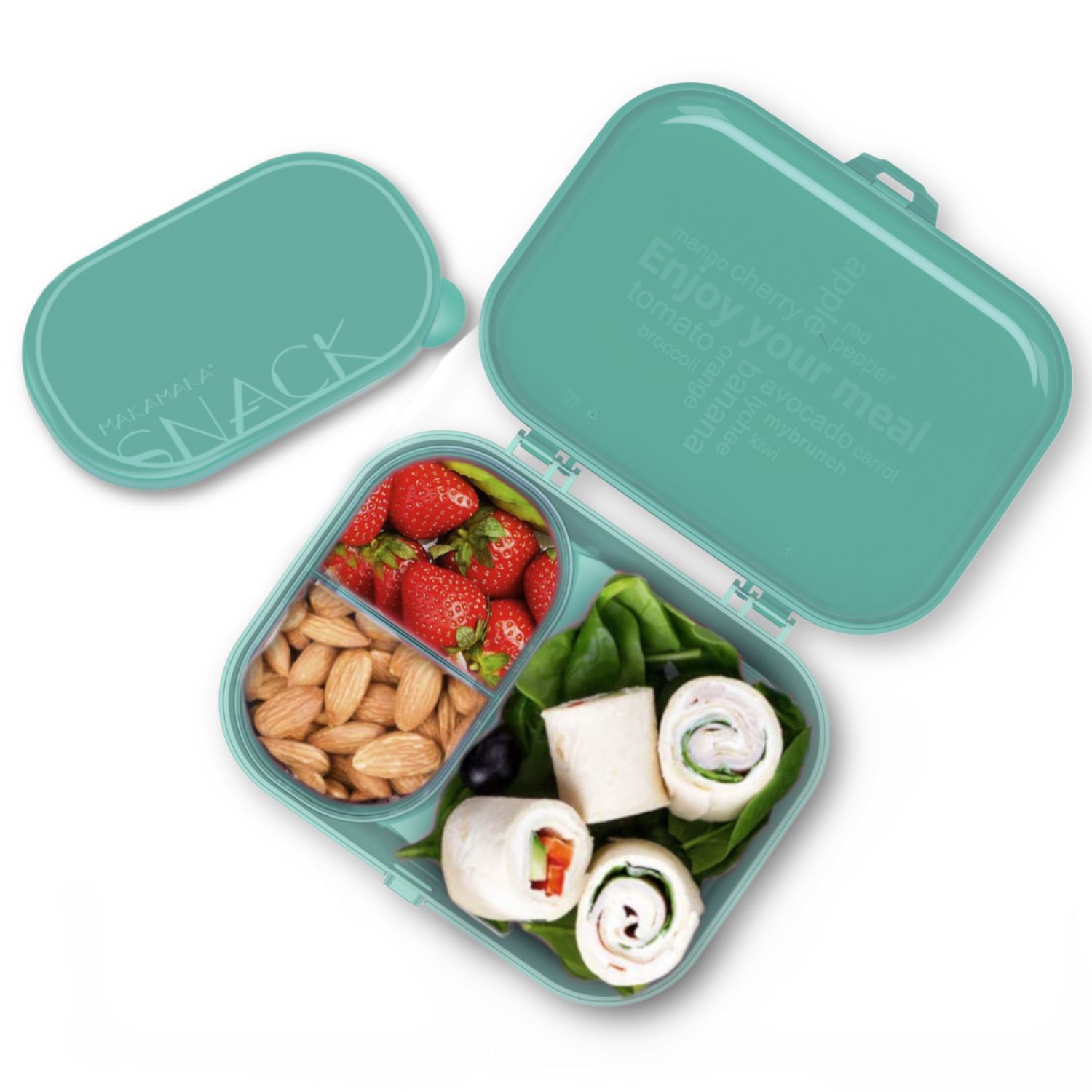 Śniadaniówka Lunchbox Makamaka MyBrunch Plus City 1220ml Emerald Glow