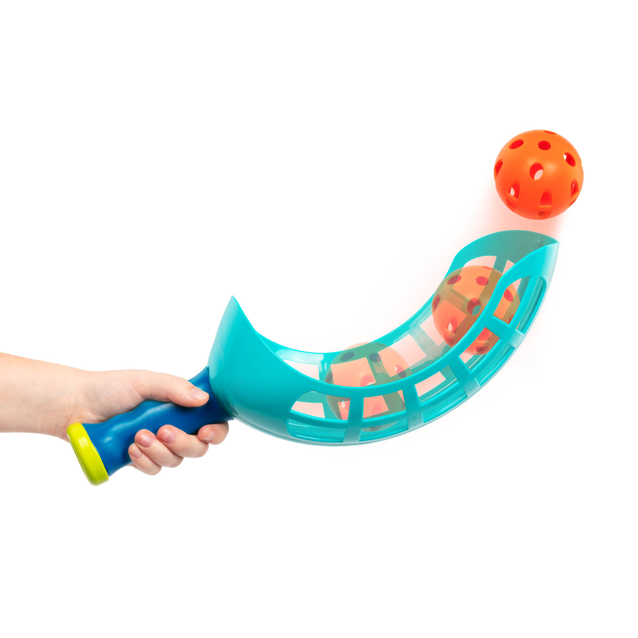 Gra zręcznościowa SZUFLE z piłkami B.Toys Scoop and Toss Game Set