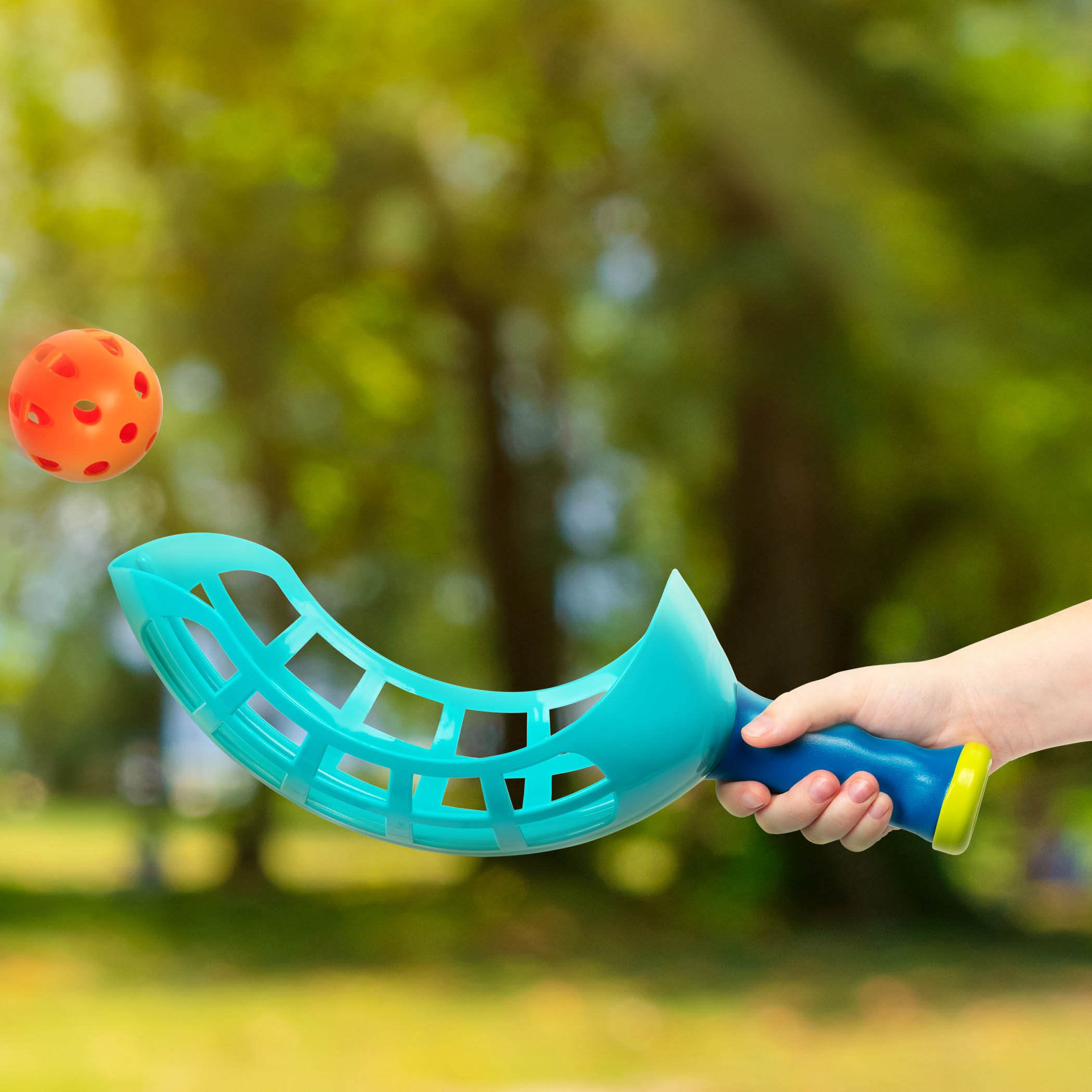 Gra zręcznościowa SZUFLE z piłkami B.Toys Scoop and Toss Game Set