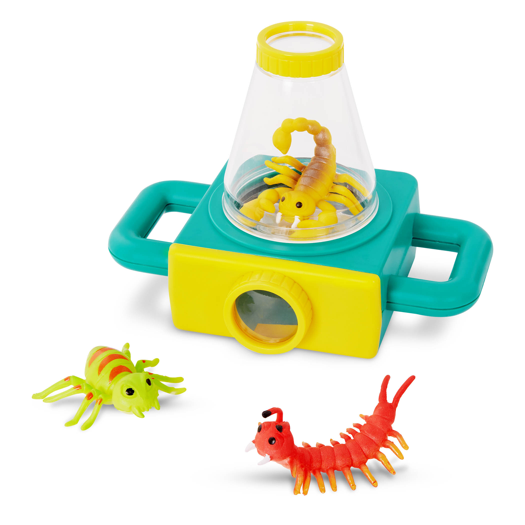 B.Toys dziecięcy DWUSTRONNY MIKROSKOP z owadami - Itty-Bitty Microscope 4+