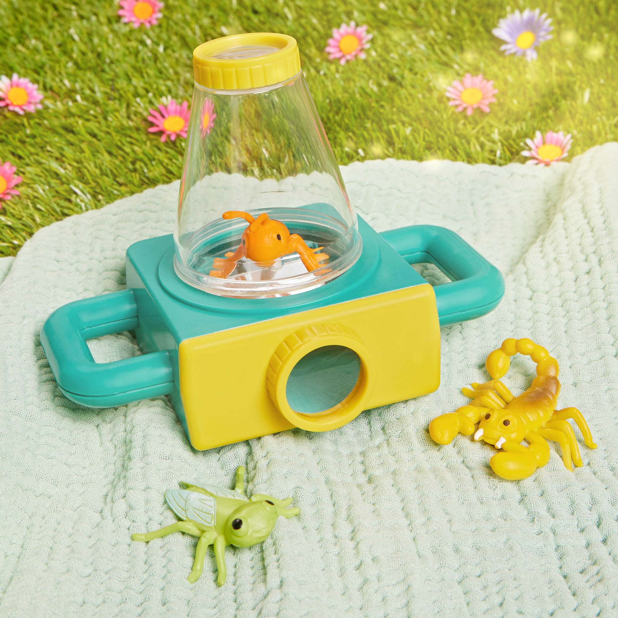 B.Toys dziecięcy DWUSTRONNY MIKROSKOP z owadami - Itty-Bitty Microscope 4+ 7 B.Toys dziecięcy DWUSTRONNY MIKROSKOP z owadami - Itty-Bitty Microscope 4+